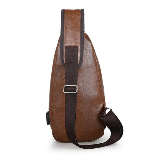 USB charging chest bag