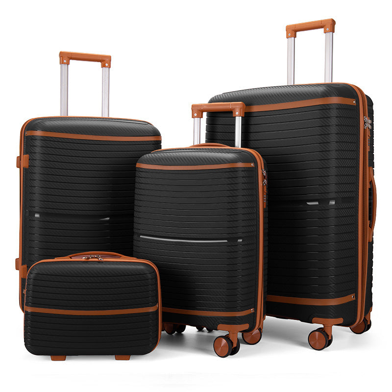 Large-capacity Carry-on Suitcase With Universal Wheels And Durable Construction For Travel