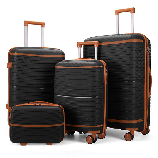 Large-capacity Carry-on Suitcase With Universal Wheels And Durable Construction For Travel