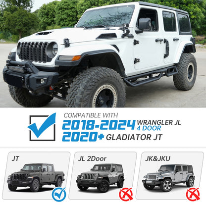 Running Boards Compatible With Wrangler JL