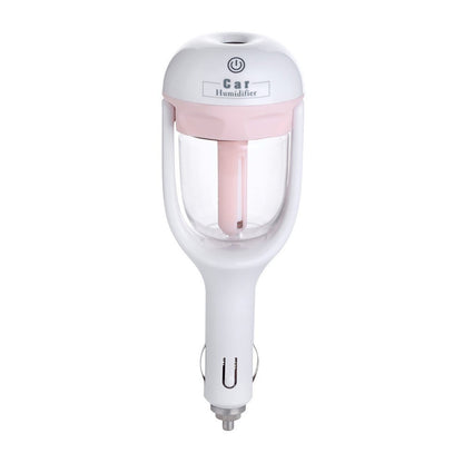 Mini 12V Car Steam Humidifier Air Purifier Aroma Diffuser Essential Oil Diffuser Car Humidifier