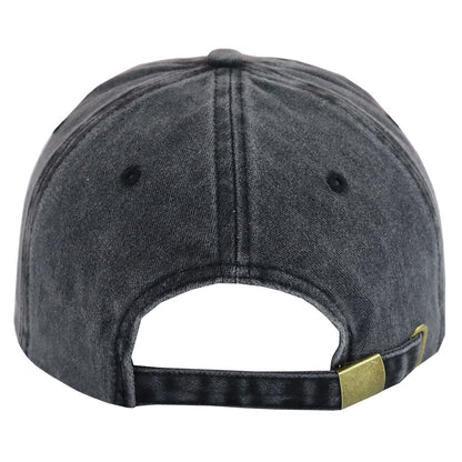 2pcs American Flag Deer Embroidered Baseball Cap - Vintage Washed Cotton Hat, Adjustable Unstructured Low Profile, Hunting Outdoor Cap For Men Women