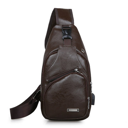 USB charging chest bag