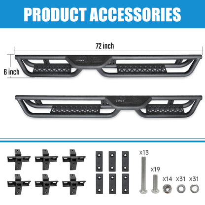 Running Boards Compatible With Wrangler JL