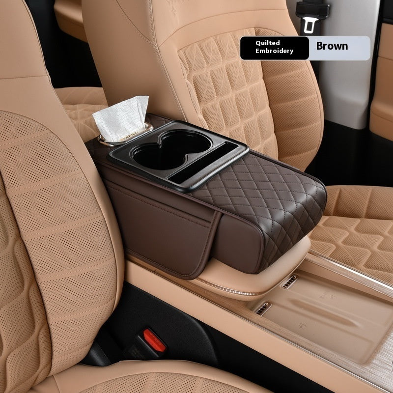 Four-in-one Car Armrest Box Cushion Car Multifunction