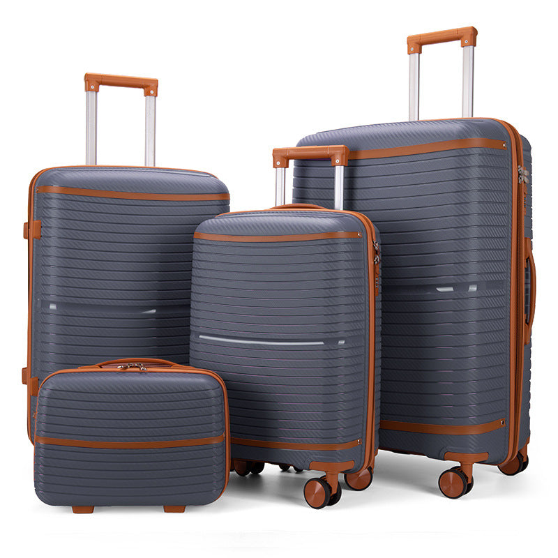 Large-capacity Carry-on Suitcase With Universal Wheels And Durable Construction For Travel