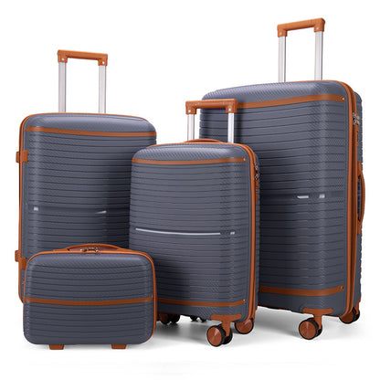 Large-capacity Carry-on Suitcase With Universal Wheels And Durable Construction For Travel