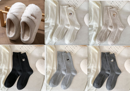 Women's Cotton Slippers Indoor Non-slip Thick-soled Cotton Slippers Cotton Slippers