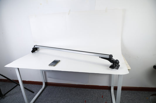 47.24in Universal Top Roof Rack Cross Bar Cargo Carrier Aluminum Crossbar Rack With 165LBS Capacity Fit For Most Vehicle Wagon Car Without Roof Side Rail