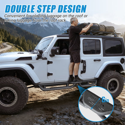 Running Boards Compatible With Wrangler JL